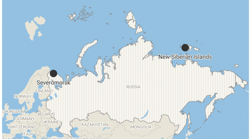 Russian warships drill attack on Arctic archipelago