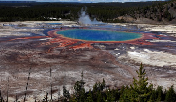 Le cratère Yellowstone menace la planète.