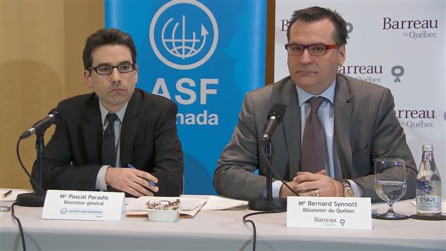 Avocats sans frontières Canada et le Barreau du Québec ont annoncé jeudi qu’ils uniront leurs forces pour venir en aide à Raïf Badawi. (Crédit photo: Radio-Canada)
