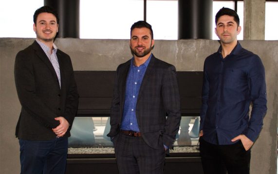 Les trois fondateurs de Lexop