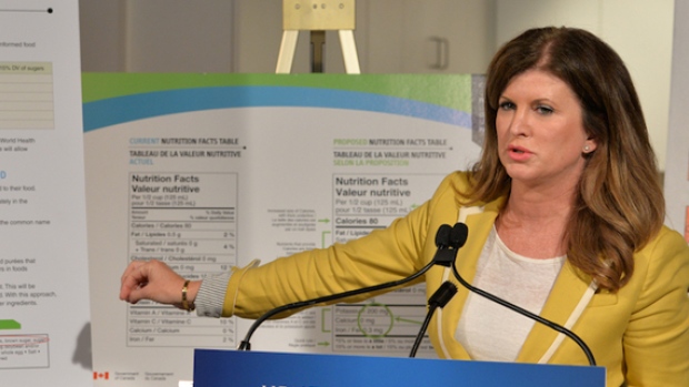 La ministre de la Santé Rona Ambrose. CBC