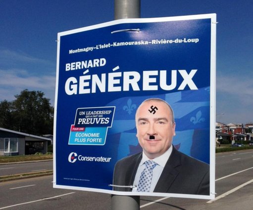 Exemple de vandalisme