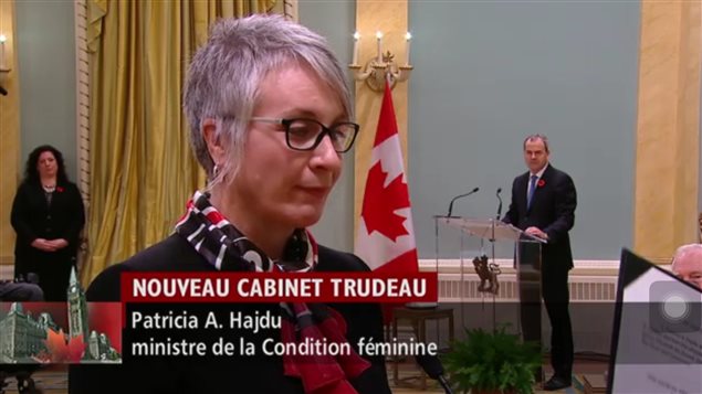 Parité pour les femmes au sein du nouveau gouvernement canadien