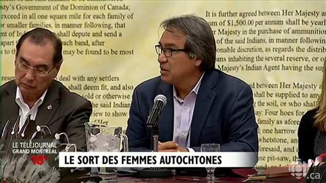 Rapporteur spécial des Nations unies sur les droits des peuples autochtones, James Anaya, en mai 2014. © SRC