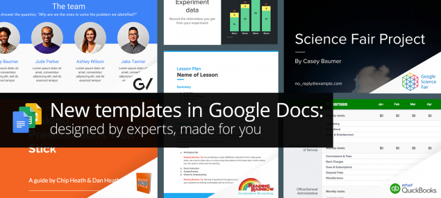 Google template