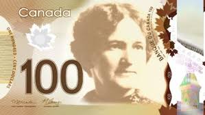 Proposition de billet de 100$, Nellie McClung (womenonbanknotes.ca)