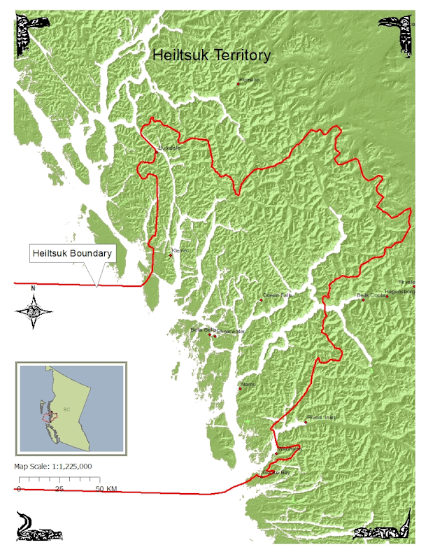 Le territoire de la nation Heiltsuk www.heiltsuknation.ca 