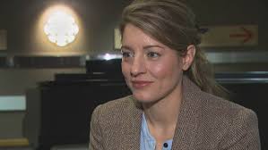 Mélanie Joly, ministre du Patrimoine, (Radio-Canada)