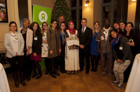 Oxfam-Québec, "Lobby Tour", Ottawa, 28 novembre 2016, Salle du Commonwealth, Parlement du Canada Photo: ©Éric St-Pierre/Oxfam-Québec