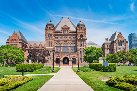 Queen’s Park, le parlement provincial, Toronto. (iStock)