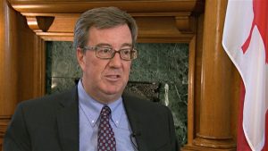 Jim Watson, maire d'Ottawa (Radio-Canada)