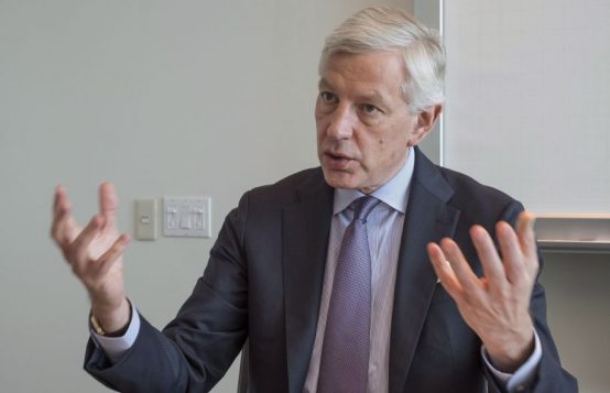 Le président du Conseil consultatif sur la croissance économique du gouvernement fédéral, Dominic Barton