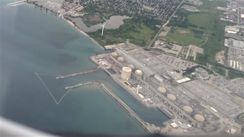 La centrale nucléaire de Pickering a été inaugurée en 1971 et devrait rester en fonction jusqu’en 2020. © Annie Poulin