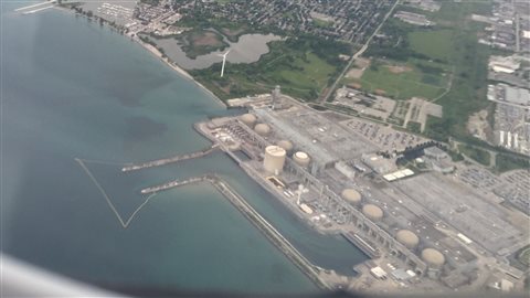 La centrale nucléaire de Pickering a été inaugurée en 1971 et devrait rester en fonction jusqu’en 2020. © Annie Poulin