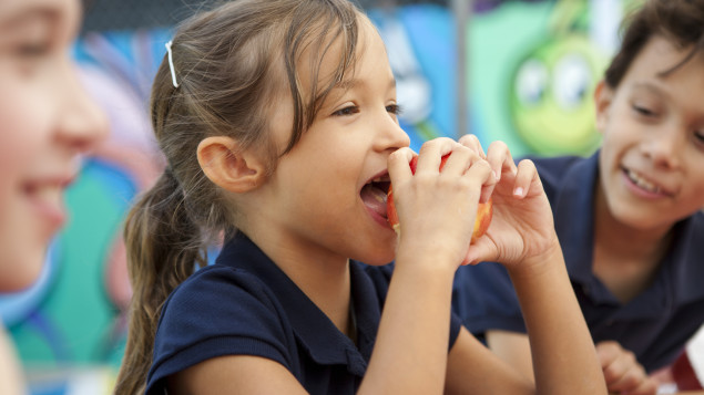 Le 19e Forum mondial sur la nutrition des enfants s'attarde aux façons de mettre en oeuvre des programmes dans les écoles. Photo : iStock