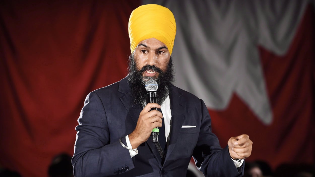 L’honorable Jagmeet Singh, député au parlement ontarien, est un des quatre candidats à la chefferie du Nouveau parti démocratique, le NPD. D’après les analystes, il a de bonnes chances de succéder à Thomas Mulcair à la tête d’un des trois grands partis politiques du Canada. La Presse canadienne/Nathan Denette