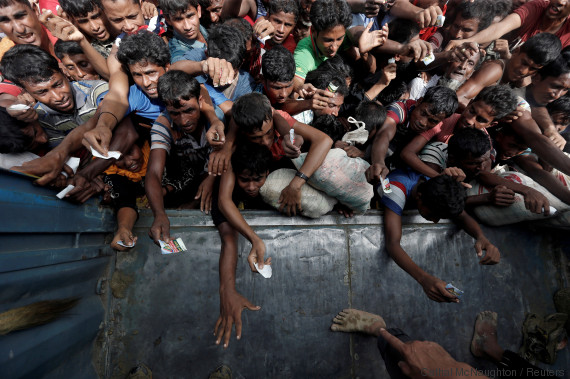 Les camps de réfugiés rohingya sont au bord de la catastrophe sanitaire. REUTERS/Cathal McNaughton