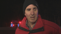 Vincent Di Pinto, témoin de l'accident. Photo : Radio-Canada/Tony Smyth