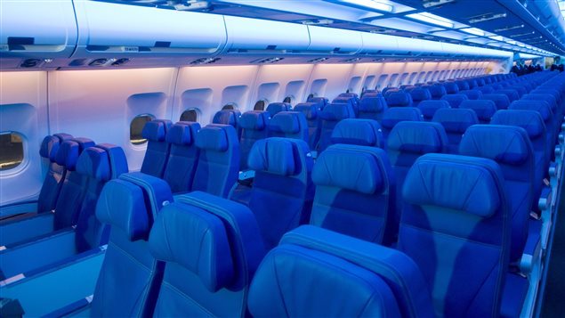 L’intérieur d’un avion d’Air Transat Photo Credit: Graham Hughes (PC) 