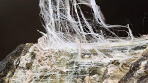 Fibre de chrysotile, le type d'amiante utilisé de nos jours. Photo : AP/Rich Pedroncelli
