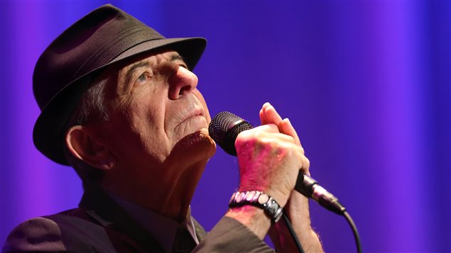 Leonard Cohen en concert Photo Credit: AFP