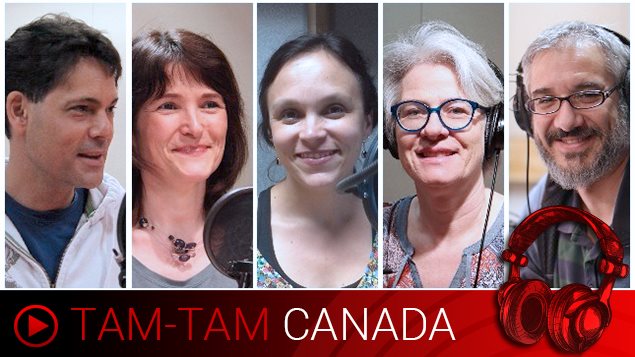 Vos animateurs : Stéphane Parent, Anne-Marie Yvon, Paloma Martinez, Marie-Claude Simard et Leonardo Giméno.