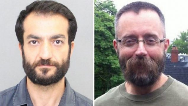 Deux des cinq victimes présumées : Selim Esen, à gauche, et Andrew Kinsman ont disparu l’année dernière. (POLICE DE TORONTO)