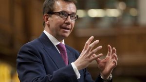 Le président du Conseil du Trésor, Scott Brison - Photo: Radio-Canada
