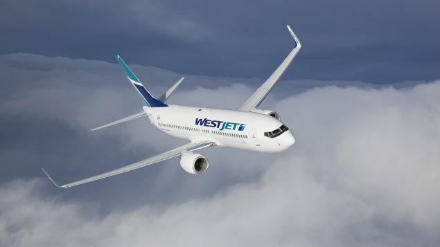 Un avoin Boeing 737-800 aux couleurs de Westjet