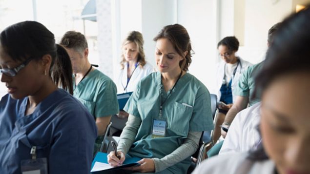 Des étudiants en sciences infirmières Photo : Getty Images/Hero Images