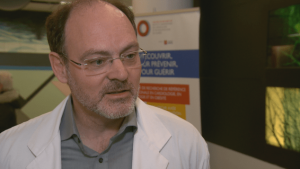 François Maltais, pneumologue de l'Institut universitaire de cardiologie et de pneumologie de Québec Photo : Radio-Canada