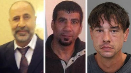 Trois autres victimes présumées (g. à d.): Majeed Kayhan, Soroush Mahmudi et Dean Lisowick. Photo : Police de Toronto