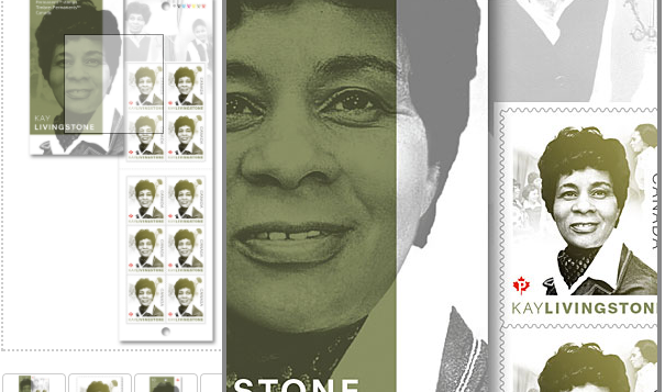 Les timbres du Mois de l'histoire des Noirs de 2018 rendent hommage aux pionniers Lincoln M. Alexander et Kathleen (Kay) Livingstone