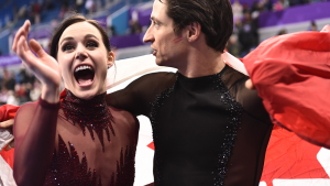 Tessa Virtue et Scott Moir / AFP / Getty Images