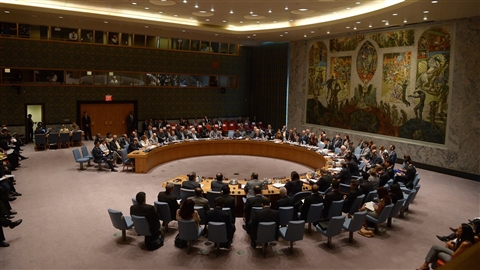 Le Conseil de sécurité de l’ONU © AFP/EMMANUEL DUNAND