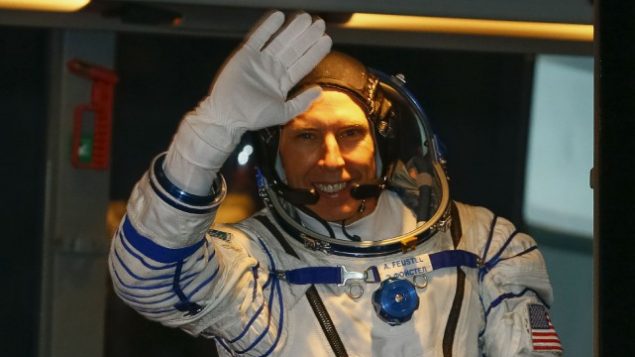 Andrew Feustel en est à son troisième voyage dans l'espace et à sa deuxième visite à la Station spatiale, dont il sera le commandant à compter du mois de juin. PHOTO SHAMIL ZHUMATOV, AGENCE FRANCE-PRESSE