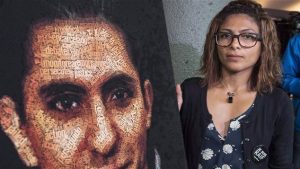 Raïf Badawi et son épouse Ensaf Haidar. Photo crédit : PC