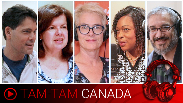 Vos animateurs : Stéphane Parent, Maryse Jobin, Alice Chantal, Marie-Claude Simard, Tchandem Kamgang et Leonardo Giméno.