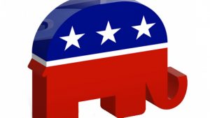 L'éléphant, symbole du parti républicain. DonkeyHotey 