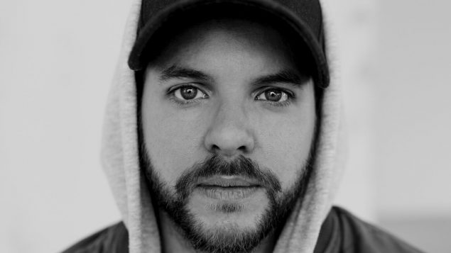 Le visage du photograophe Alexandre Champagne