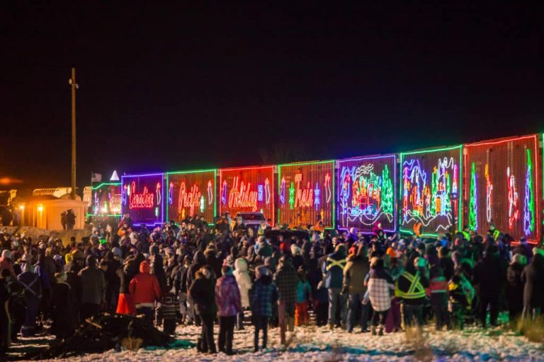 Les trains du CP sont festifs à l’approche de Noël RCI Français