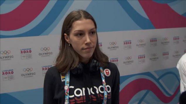 Florence Brunelle, patinage de vitesse sur courte piste - Radio Canada