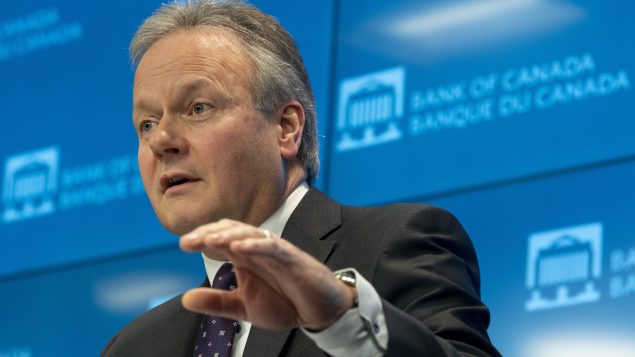 Stephen Poloz, gouverneur de la Banque du Canada lors de la conférence de presse au siège de la Banque à Toronto hier le 22.01.2020 - La Presse Canadienne / Adrian Wyld