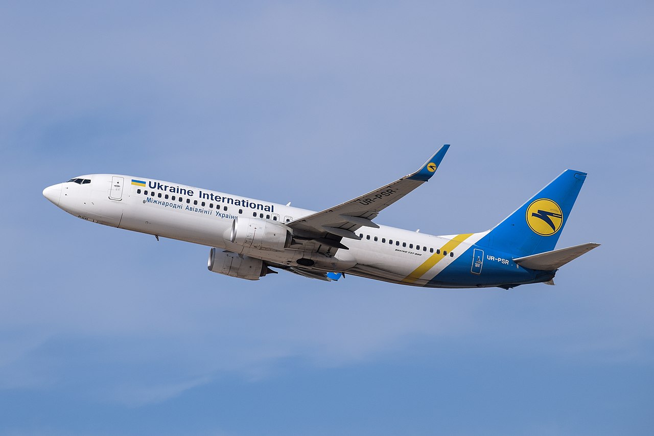 UR-PSR, l'avion impliqué dans l'incident, en octobre 2019 (UA)
