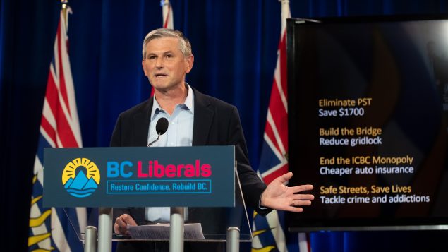 Andrew Wilkinson, chef du Parti libéral de Colombie-Britannique - Photo : La Presse Canadienne / Darryl Dyck