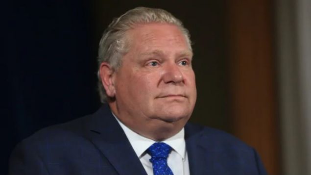 Doug Ford, Premier ministre de l'Ontario - Photo : La Presse canadienne / Rene Johnston