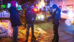 Le non-respect du couvre-feu peut coûter aux contrevenants une amende allant de 1000 à 6000 dollars - Photo : Québec / 09.01.2021 / La Presse Canadienne / Jacques Boissinot
