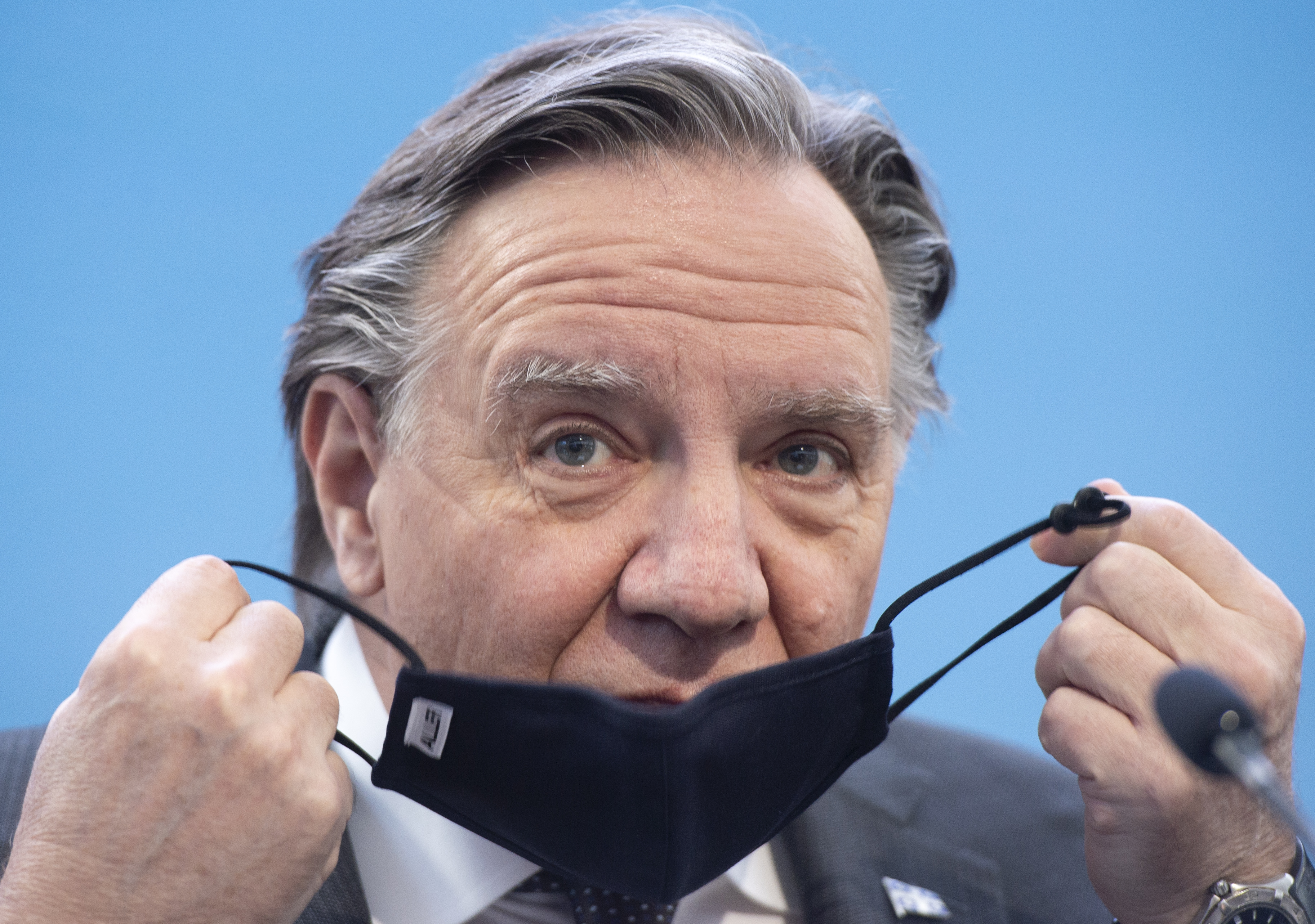 Le couvre-feu sera applicable pendant quatre semaines jusqu’au 8 février, à moins d’un changement décidé par le gouvernement - (photo d'archives - François Legault, premier ministre du Québec) - Ryan Remiorz / La Presse Canadienne