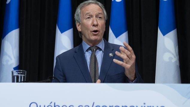 André Lamontagne, ministre de l'Agriculture, des Pêcheries et de l'Alimentation du Québec - Photo : La Presse canadienne / Jacques Boissinot