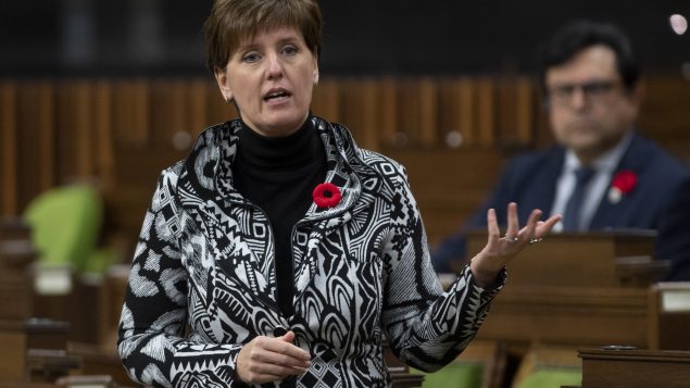 Marie-Claude Bibeau, ministre de l'Agriculture et de l'Agroalimentaire du Canada - Photo : La Presse Canadienne / Adrian Wyld